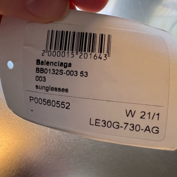 AUTHENTIC BALENCIAGA PINK SUNGLASSES - Picture 3 of 6